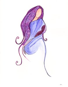 Watercolors and ink, 9"x12"